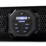37" Marine Amplified with Bluetooth Sound Bar Speaker System 10 Speakers 1200 Watts