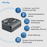 Shelly 2PM Gen4 4-pack