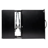 Eaton Tripp Lite B021-000-19 1U Rack-Mount Console with Rackmountable in 19" System Rack (1U), from 27" to 42" Deep, Connects to PS/2 or USB Server or KVM Switch, Supports Resolutions up to 1366x768