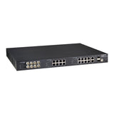 Vigitron VI32026 Network Switch, 8-Port Extended Coax/16-Port Standard 10/100 Hybrid