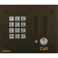 Viking K-1700-BN-IP VOIP VoIP Entry Phone System with Keypad, Oil Rubbed Bronze