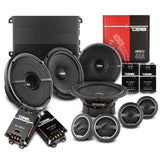 DS18 2008-2019 Honda Accord Front and Back Doors Speakers Better Upgrade/Replacement Package 1600 Watts