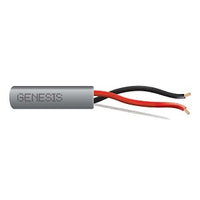 Genesis 21141109 18/2 Stranded Unshielded Cable, Riser, CMR, FT4, 1000' (304.8 m) Pull Box, Gray