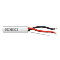 Genesis 43065501 18/2 Solid Unshielded Fire Alarm Cable, Riser, FPLR, 500' (152.4 m) Pull Box, White