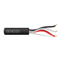 Genesis 10693908 14/3 Stranded Mini Split Tray Cable, Direct Burial, TC-ER-JP, 50' (15.24 m) x 5 Coils, Black