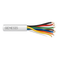 Genesis 31075512 22/8 Stranded Unshielded Cable, Plenum, CMP, FT6, 500' (152.4 m) Pull Box, Natural