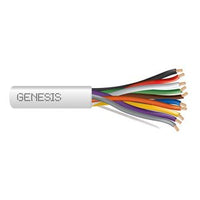 Genesis 31081112 22/10 Stranded Unshielded Cable, Plenum, CMP, FT6, 1000' (304.8 m) Pull Box, Natural