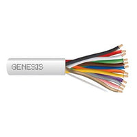Genesis 31091012 22/12 Stranded Unshielded Cable, Plenum, CMP, FT6, 1000' (304.8 m) Reel, Natural