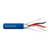 Genesis 32061105 22/6 Stranded Shielded Cable, Plenum, CMP, FT6, 1000' (304.8 m) Pull Box, Green