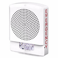 ELSPSTW-M - Eaton ELSPSTW-M Eluxa LED High Fidelity Indoor Speaker Strobe, Wall Mount, 25/70