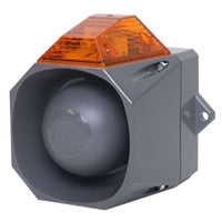 MIN-TA - Eaton MIN-TA Audible Beacon, 113dB, 9-60VDC, Amber Lens, Grey