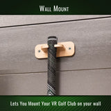 DriVR Elite Chrome - Stepped Steel Weighted Golf Club  - Compatible with Quest 2, 3/3s, and Pro