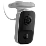 AJAX 118861.303.WH3 IndoorCam Indoor Wi-Fi Security Camera with PIR Motion Detector and Built-in AI, White