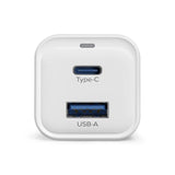 ZIKE Z1333 35W GaN USB-C + USB-A Dual-Port Wall Charger
