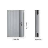 ZikeDrive Z666 USB4 40Gbps NVMe M.2 SSD Enclosure