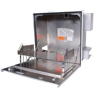 Hubbell ZCB7UA ZOBOX Active Zone Access Ceiling Box, 7U, 120-Port Plus 2U Active Equipment, 12" H x 24" W x 24" D, Aluminum