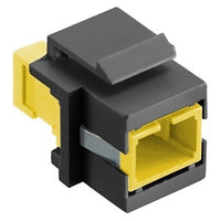 Hubbell SFFSCSYBK Fiber Optic Cable Connector