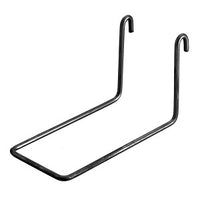 Hubbell HBTFA2BK Wire Basket Overhead Tray, Fitting Attachment, 2" Cap, Black