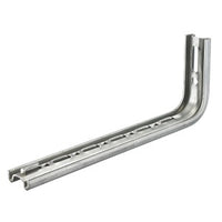 Hubbell HBTLB16 Wire Basket Tray, L-Shaped, Pre-Galvanized, 16"