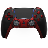 MODDEDZONE BLACK RED PS5 CUSTOM MODDED CONTROLLER