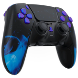 MODDEDZONE BLUE FIRE PS5 DualSense Edge Custom Modded Wireless Controller