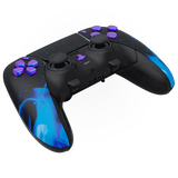 MODDEDZONE BLUE FIRE PS5 DualSense Edge Custom Modded Wireless Controller