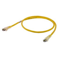 Hubbell HC6Y15SP CAT6 NEXTSPEED Patch Cord, Secure Boot, 15'L, Yellow