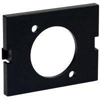 Hubbell IMAVB15BK iStation Audio / Video Unloaded Module, 1.5-Unit, 10-Pack, Black