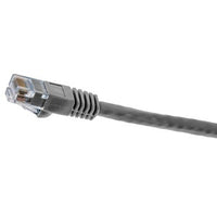 Hubbell NSC6GY50 netSELECT 24/8 CAT6 Patch Cord, Slim, Snagless, PVC-CM, 50' Gray