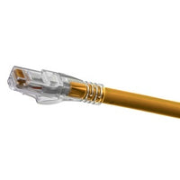 Hubbell HC6AOR05 Ascent CAT6A Slim Patch Cable, 5', Orange