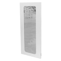 Hubbell HQKSD36W QUADCAB Series Soild Door, 3', White
