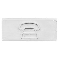 Hubbell IW100T Jack Accessories, Icon Voice, White