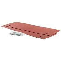 Hubbell HRRPW Relay Rack Isolation Pad, 24"W, 2-Piece