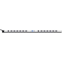 Hubbell PV72IA30BA-6WH inSIGHT Switch Ready Intelligent Power Distribution Unit, 6' Cord, White