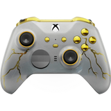 MODDEDZONE GOLD THUNDER XBOX ELITE SERIES 2 CUSTOM MODDED CONTROLLER