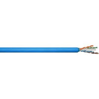 Hubbell C6ASPDSB NEXTSPEED, CAT6A Cable, Discontinuous Shield, 23 AWG, Reel in Box, UTP, Plenum, Blue, 1000'