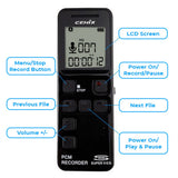 PBN-TECH Premium PCM Audio Recorder 8GB 1040 Hours Storage with Password Protection  K-PASS