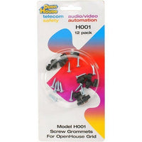 Linear H001 Universal Grid Mount Kit, Includes Hole Inserts with Screws, 12-Piece