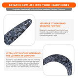 WC Silicone HeadbandZ for Arctis Nova Headsets