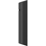 Hanwha SLA-T4680D 2MP Door Jamb Lens Module, 4.6mm Pinhole Lens, Compatible with XNB-6001 Cameras, Black