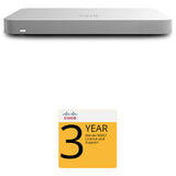 Cisco Meraki MX67 Router/Security Appliance with 3-Year Secure SD-WAN Plus License and Support