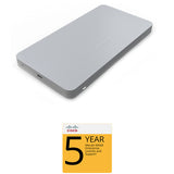 Cisco Meraki MX68 Router/Security Appliance with 5-Year Enterprise License and Support