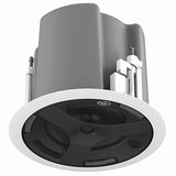 Atlas™ FAP63T-W Revolutionary Fast-Install 6.5in Coaxial Loudspeaker System with 70.7/100V-32W Transformer and 8Ω Bypass (Pair)