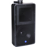 Atlas™ SM82T-B Strategy Series® Surface Mount 8” 2-Way Weather Resistant Loudspeaker (70.7V/100V-60W Transformer and 8Ω Bypass) (Pair | Black))