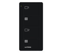 Lutron PJ2-4B-TMN-S21 Pico 4-Button 2-Group Shade Icon Remote - (Midnight | Satin)