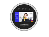 Silarius SIL‐ACCESSTEMP Smart Facial Time Attendance Access Control Terminal with Temperature Measurement , Employee time management Device (NDAA Compliant)