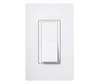 Lutron SC-3PSNL-SW Diva Dual-Voltage 3-Way Switch With Nightlight - (Snow | Satin)
