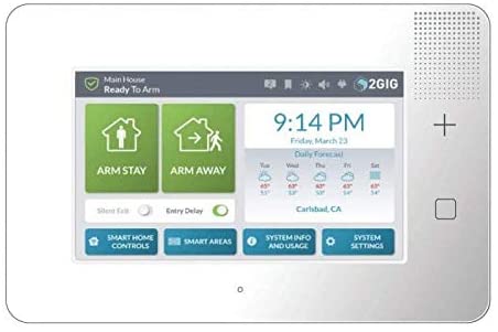 2GIG GC3E-345 eSeries 7" Touchscreen Security and Control Panel (Replaced by 2GIG EDG-NA-VA)