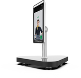 Silarius SIL-FRTEMP 7" Facial Time Attendance Access Control Terminal with Temperature Testing + Face Recognition and Mask Detection (Table Stand Included) NDAA Compliant