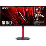 Acer XZ342CU PBMIIPHX 34" 21:9 Curved FreeSync QHD 144 Hz VA Gaming Monitor UM.CX2AA.P05